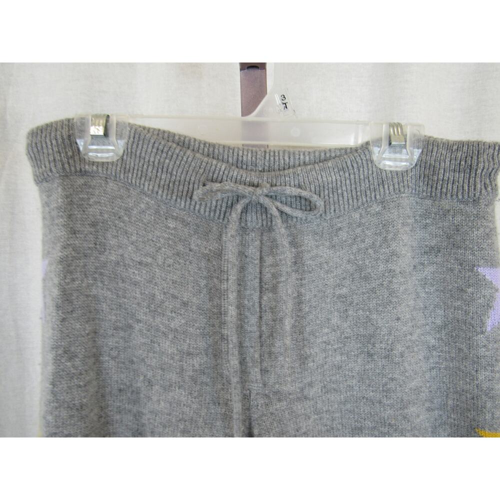Chinti & Parker XS Multi Stars Wool-Cashmere Track Pants Grey Gray Joggers - Picture 5 of 8